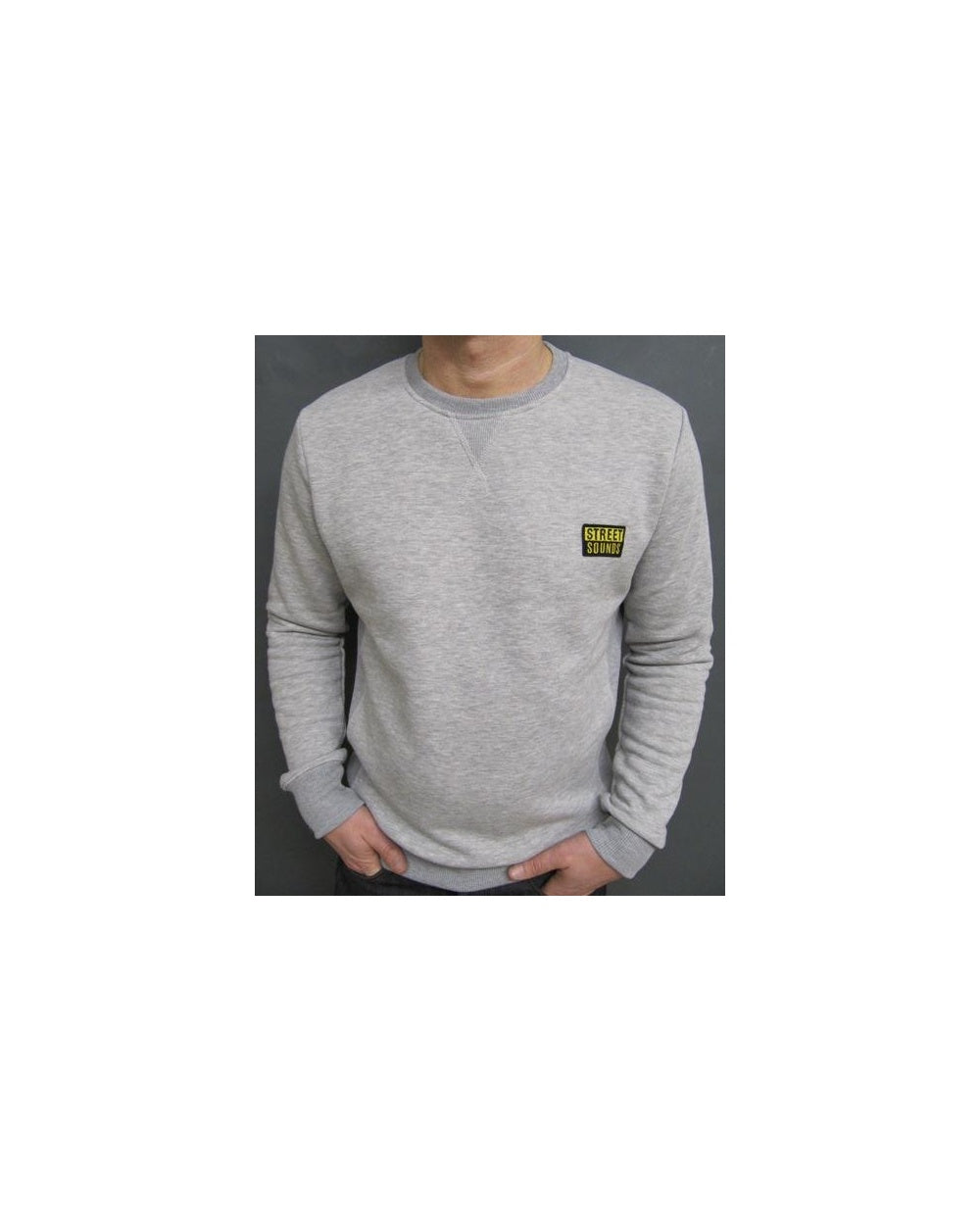 Street Sounds Crew Neck Sweatshirt Grey