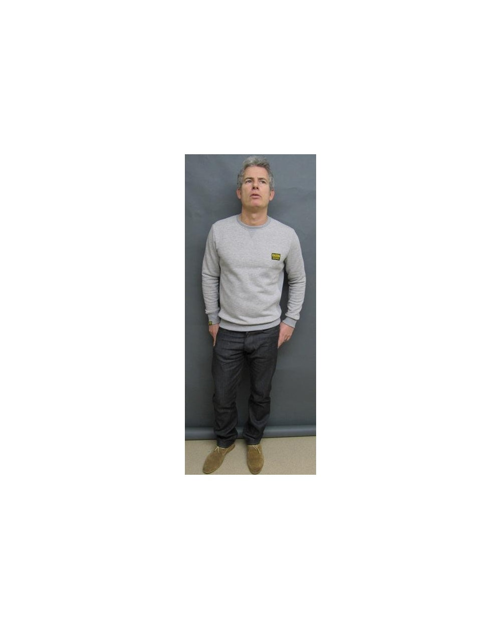 Street Sounds Crew Neck Sweatshirt Grey