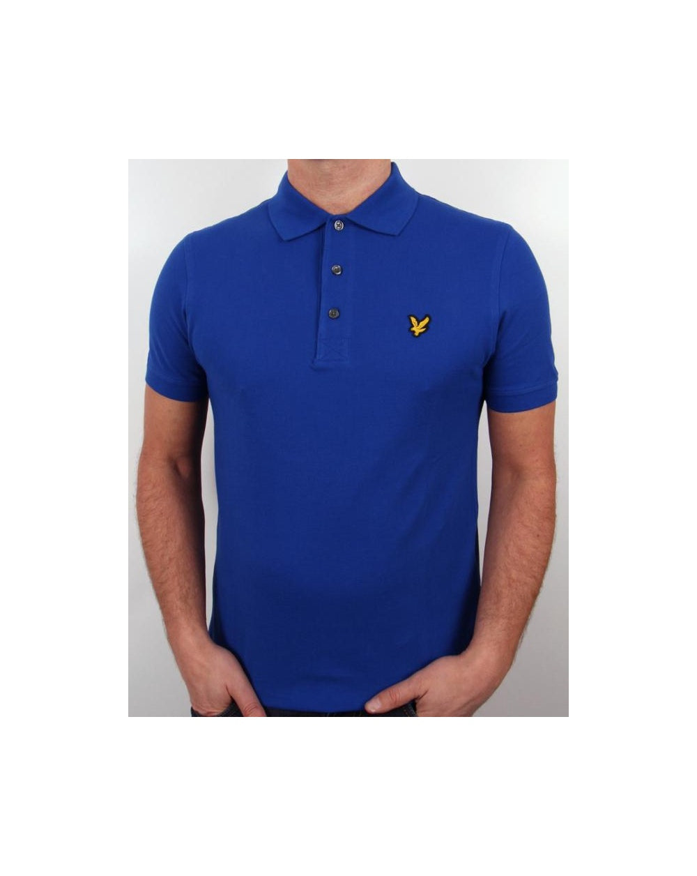 Lyle And Scott Polo Shirt S/s Royal Blue