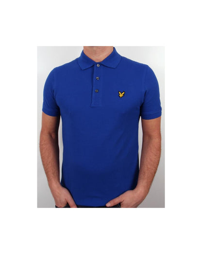 Lyle And Scott Polo Shirt S/s Royal Blue