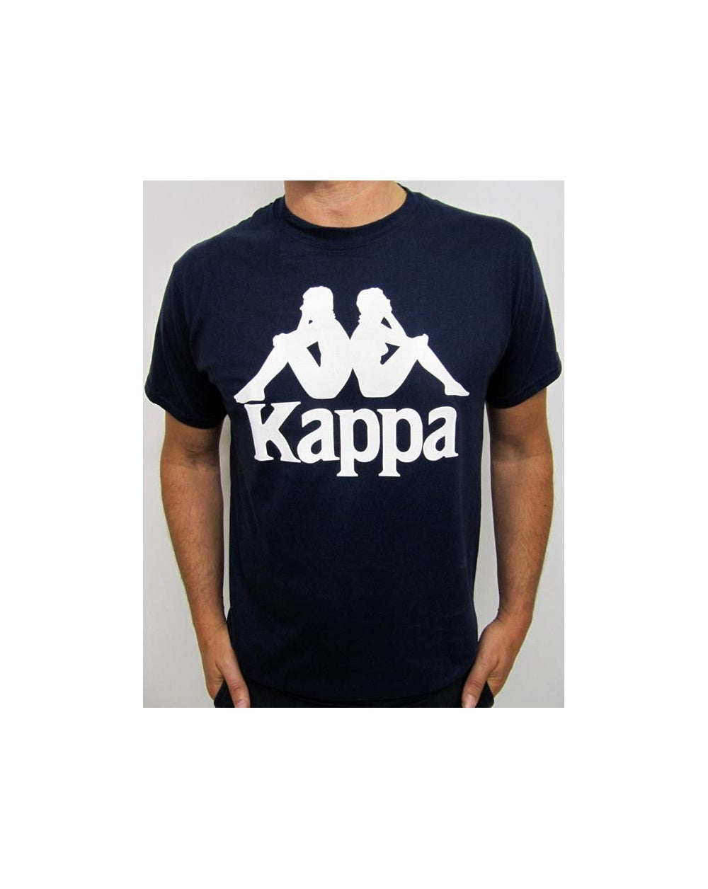 Robe Di Kappa Logo T-shirt Navy
