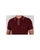 Gabicci Vintage Waffle Knitted Polo Shirt Port