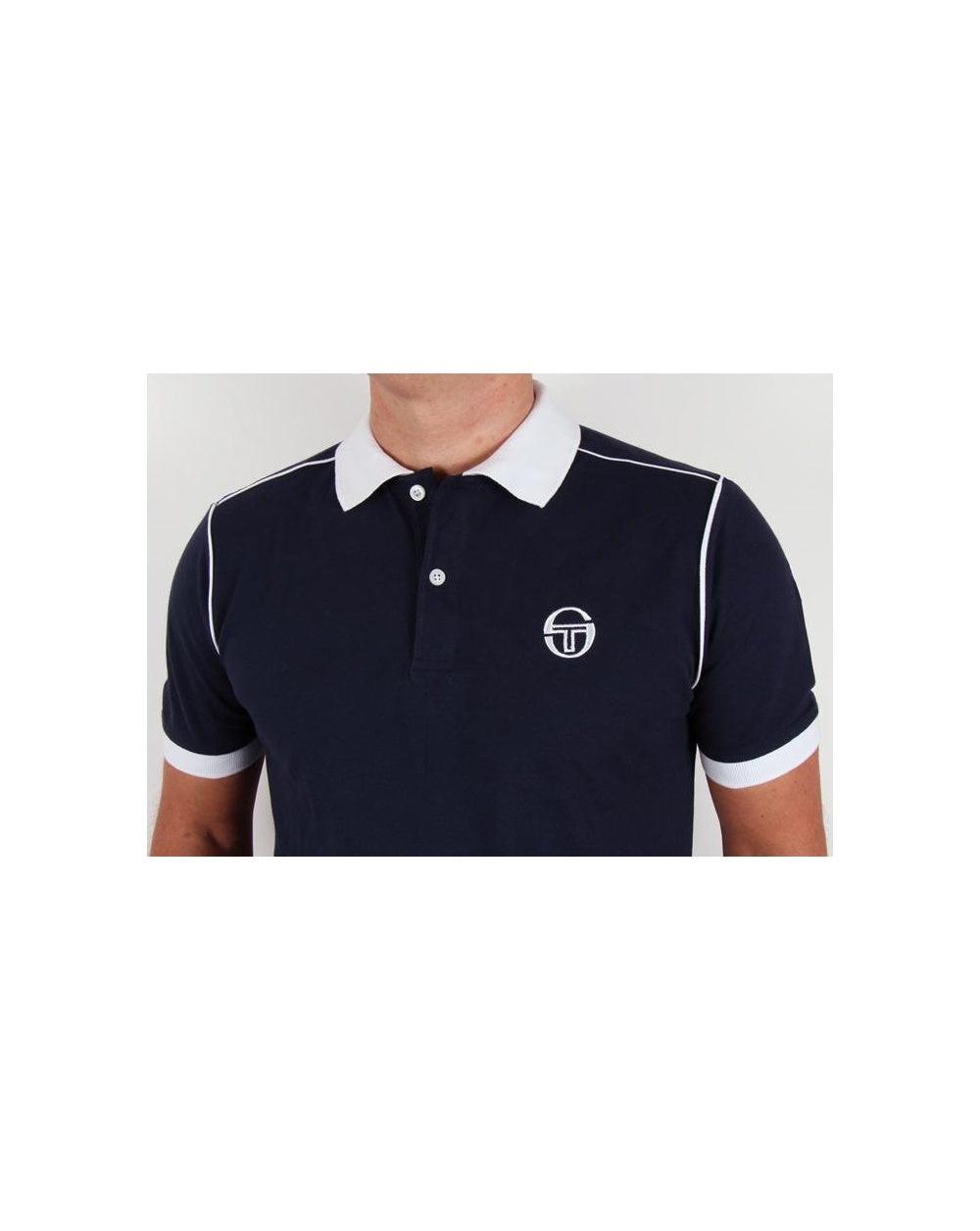 Sergio Tacchini Ace Polo Shirt Navy