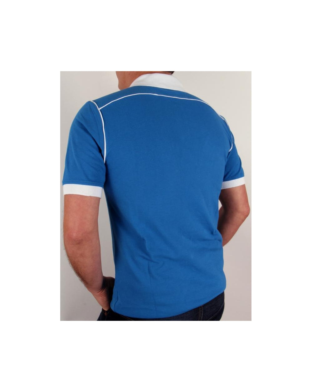 Sergio Tacchini Ace Polo Shirt Royal Blue