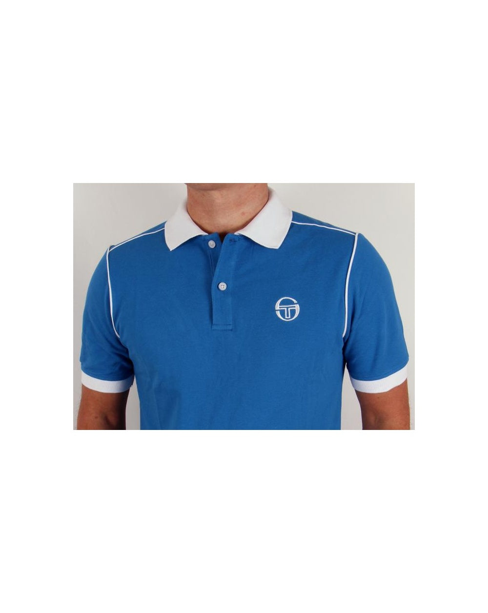 Sergio Tacchini Ace Polo Shirt Royal Blue