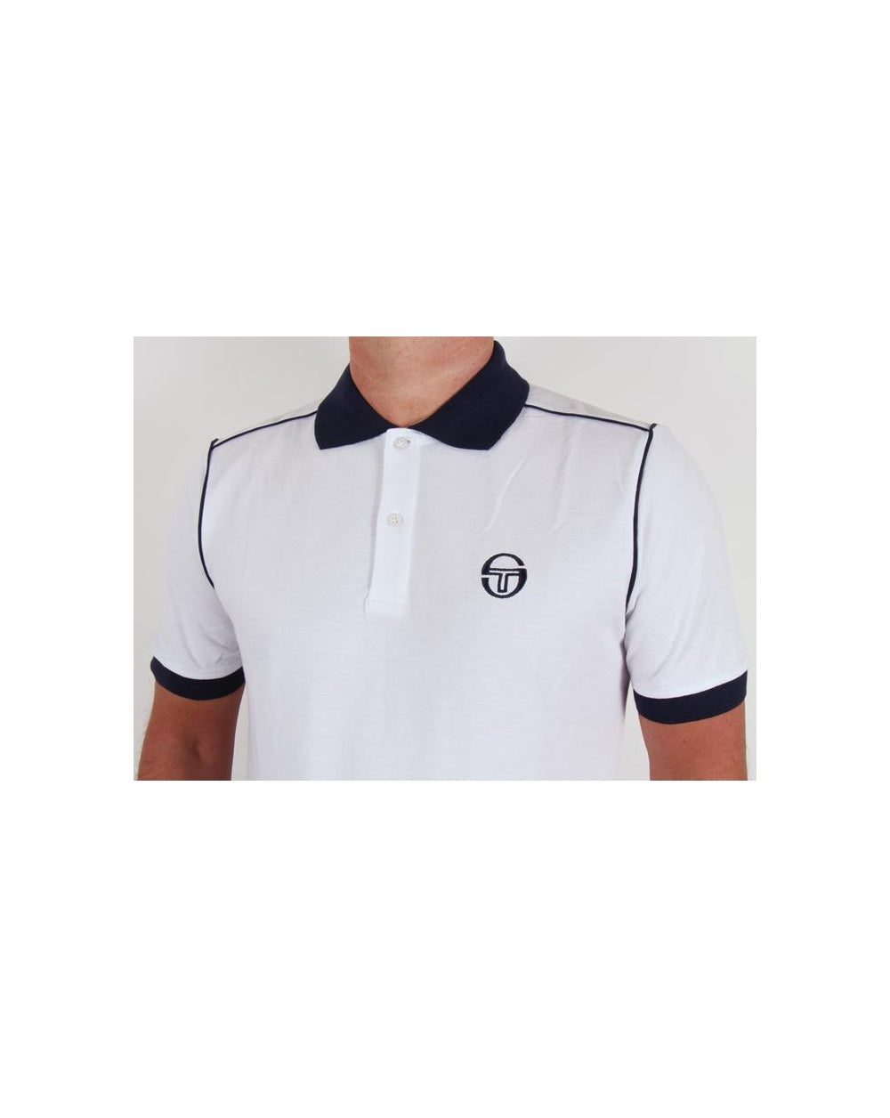 Sergio Tacchini Ace Polo Shirt White