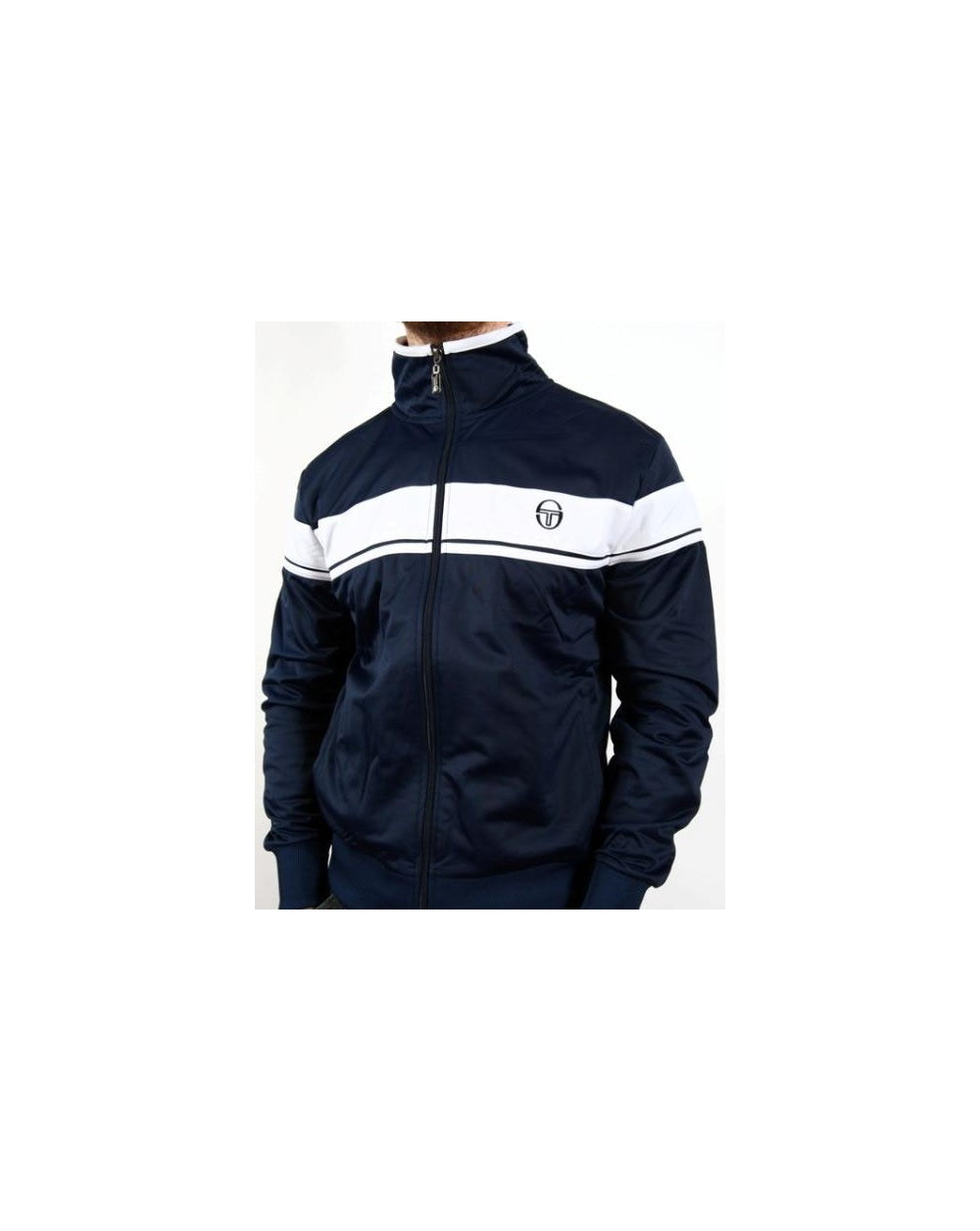 Sergio Tacchini Masters Mcenroe Track Top Navy/white