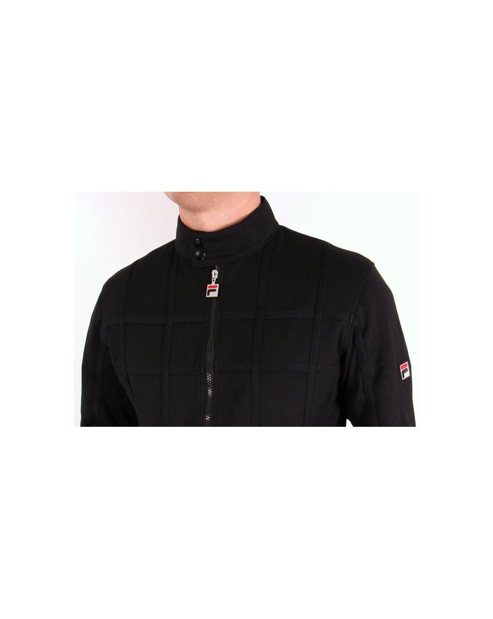 Fila Vintage Saturn 2 Track Top Black