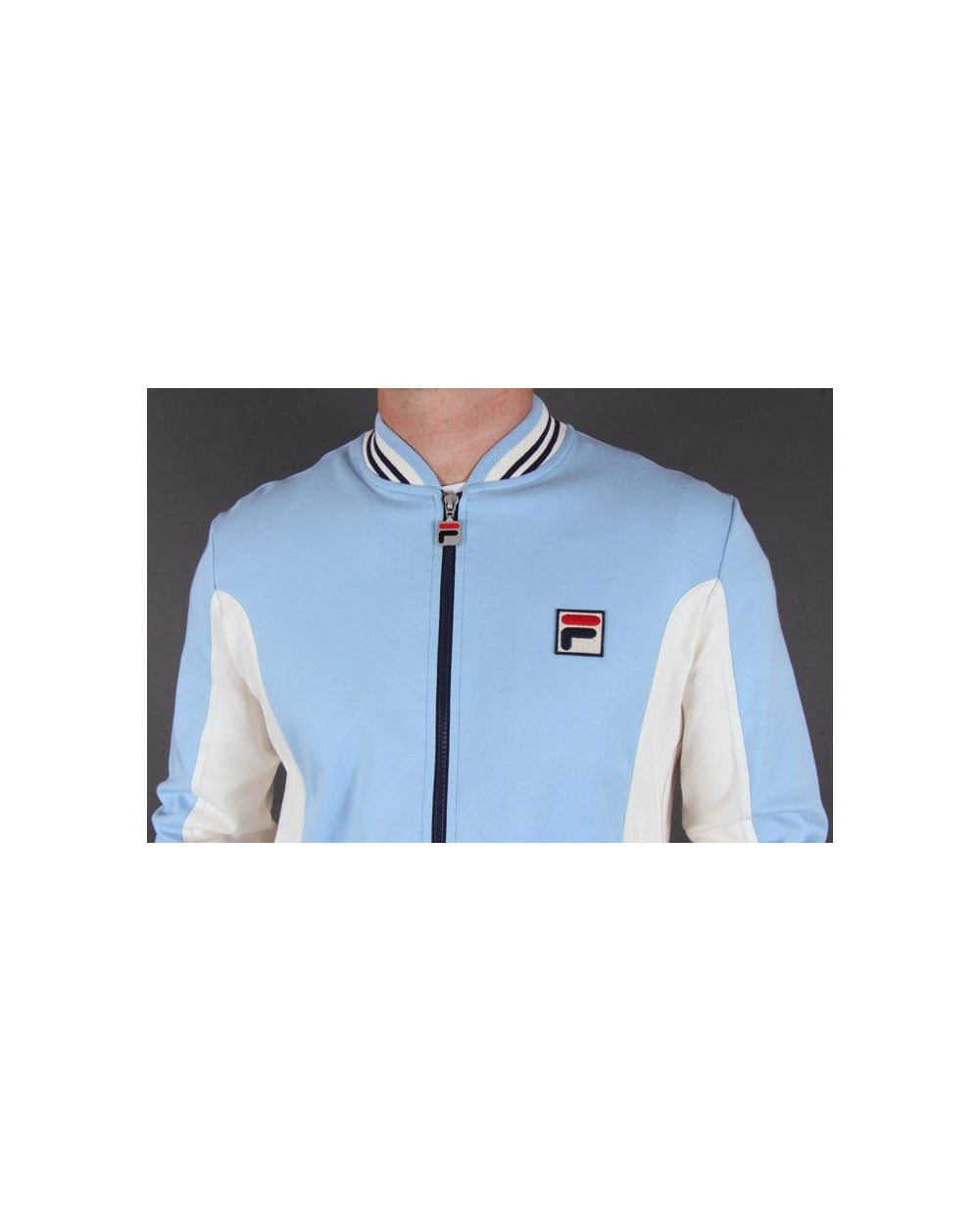 Fila Vintage Mk1 Settanta Track Top Sky Blue/gardenia