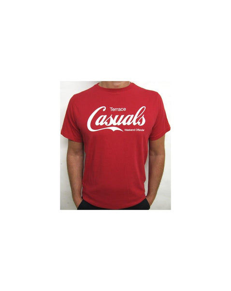 Weekend Offender Terrace Casuals T-shirt Red