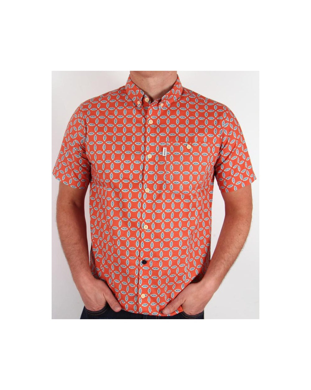 Weekend Offender Strathmere Shirt Orange