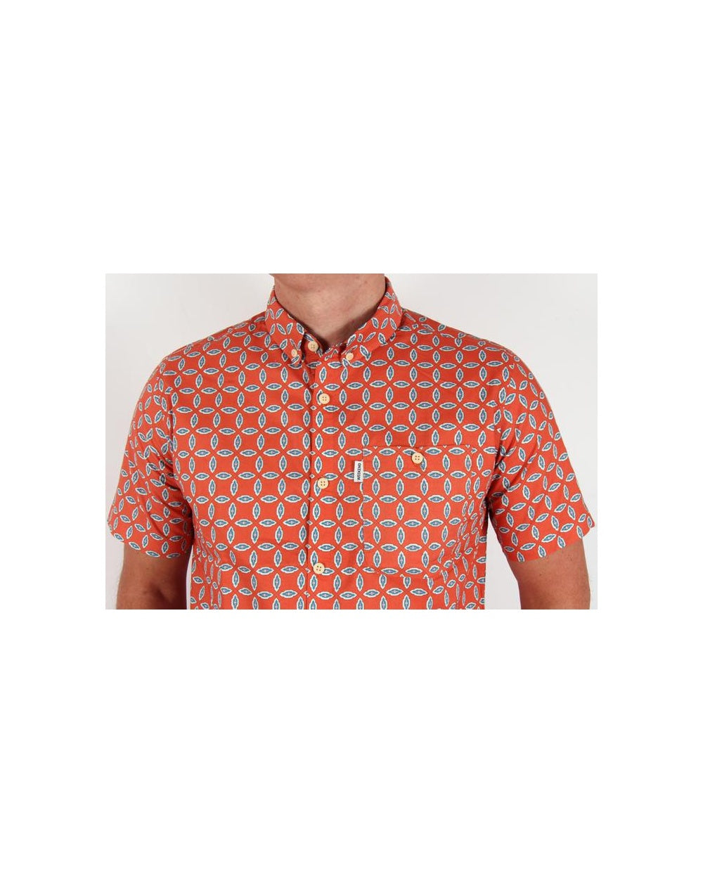 Weekend Offender Strathmere Shirt Orange
