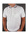 Luke Landbright Striped Collar Polo Shirt White