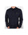 Lyle And Scott Square Dot Shirt New Navy