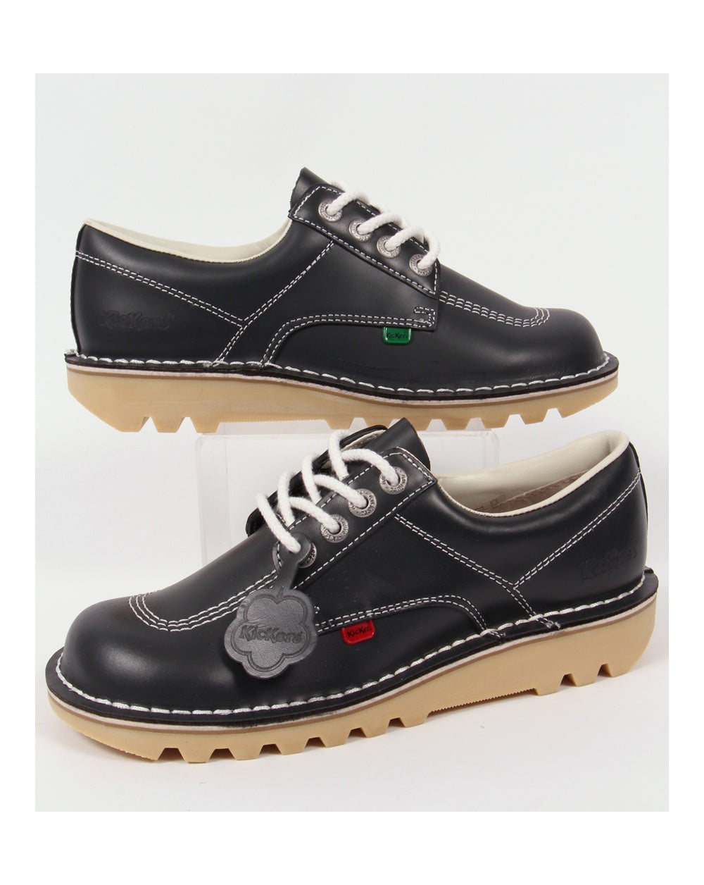 Kickers Kick Lo Shoes Navy Blue
