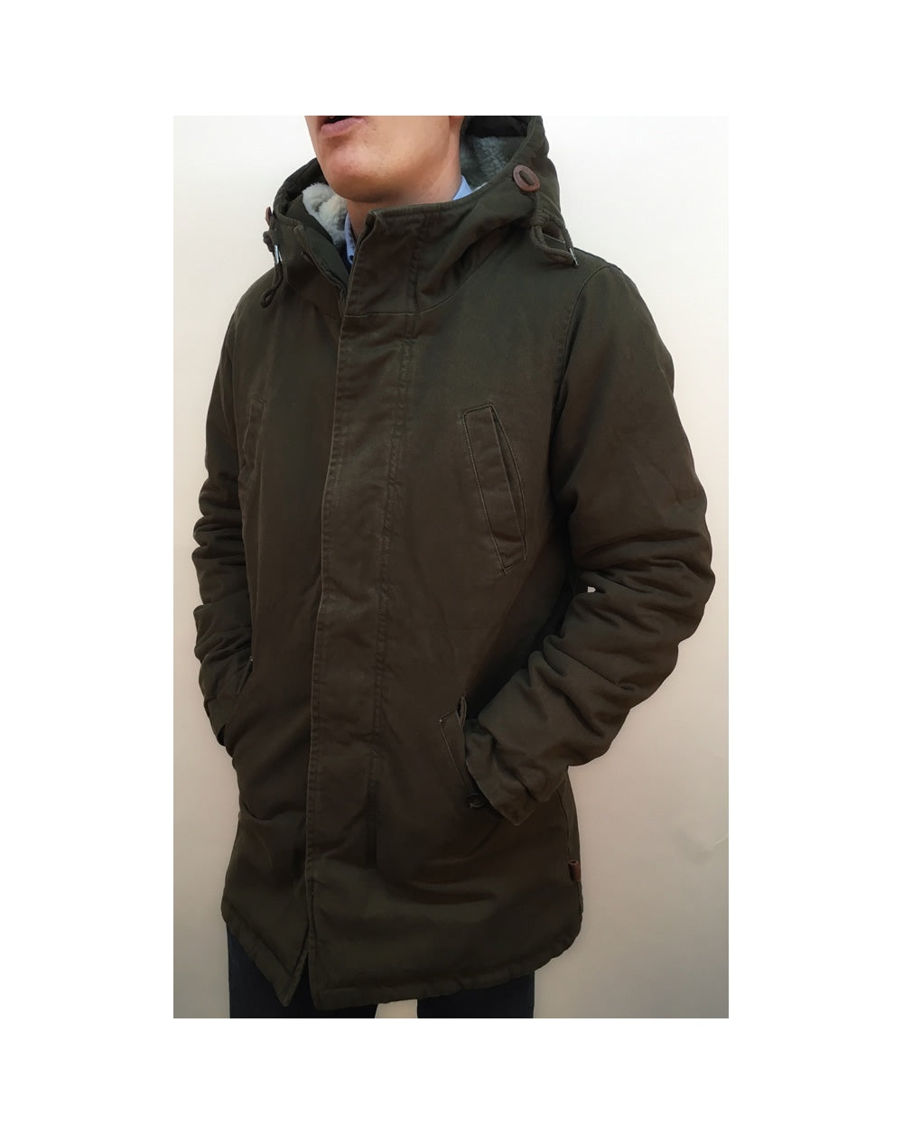Bellfield Bres Jacket Khaki Green