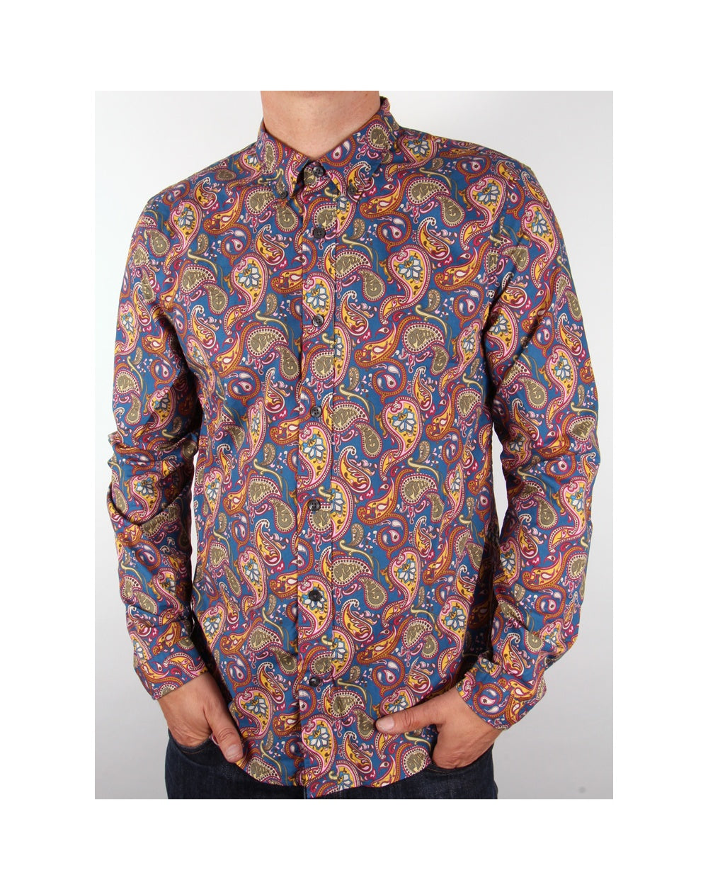 Pretty Green Vintage Paisley Shirt Multi