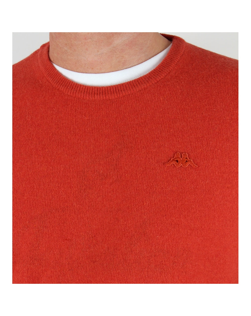 Robe Di Kappa Lambswool Crew Neck Jumper Apricot