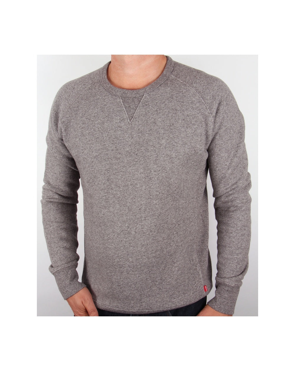 Levis Crew Neck Sweatshirt Grey Marl