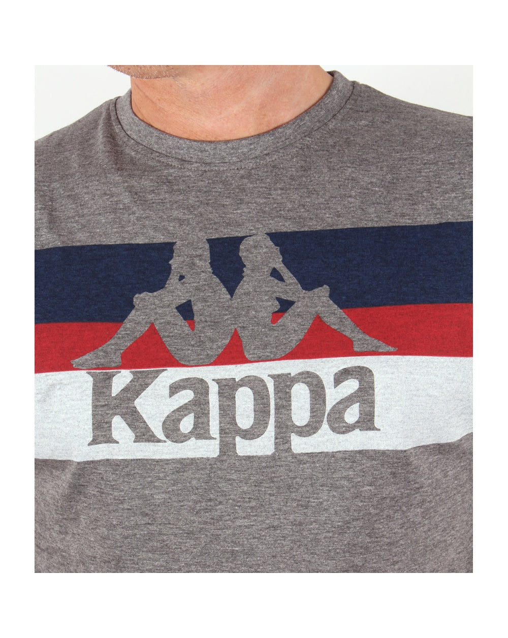 Robe Di Kappa Skippa Logo T-shirt Grey