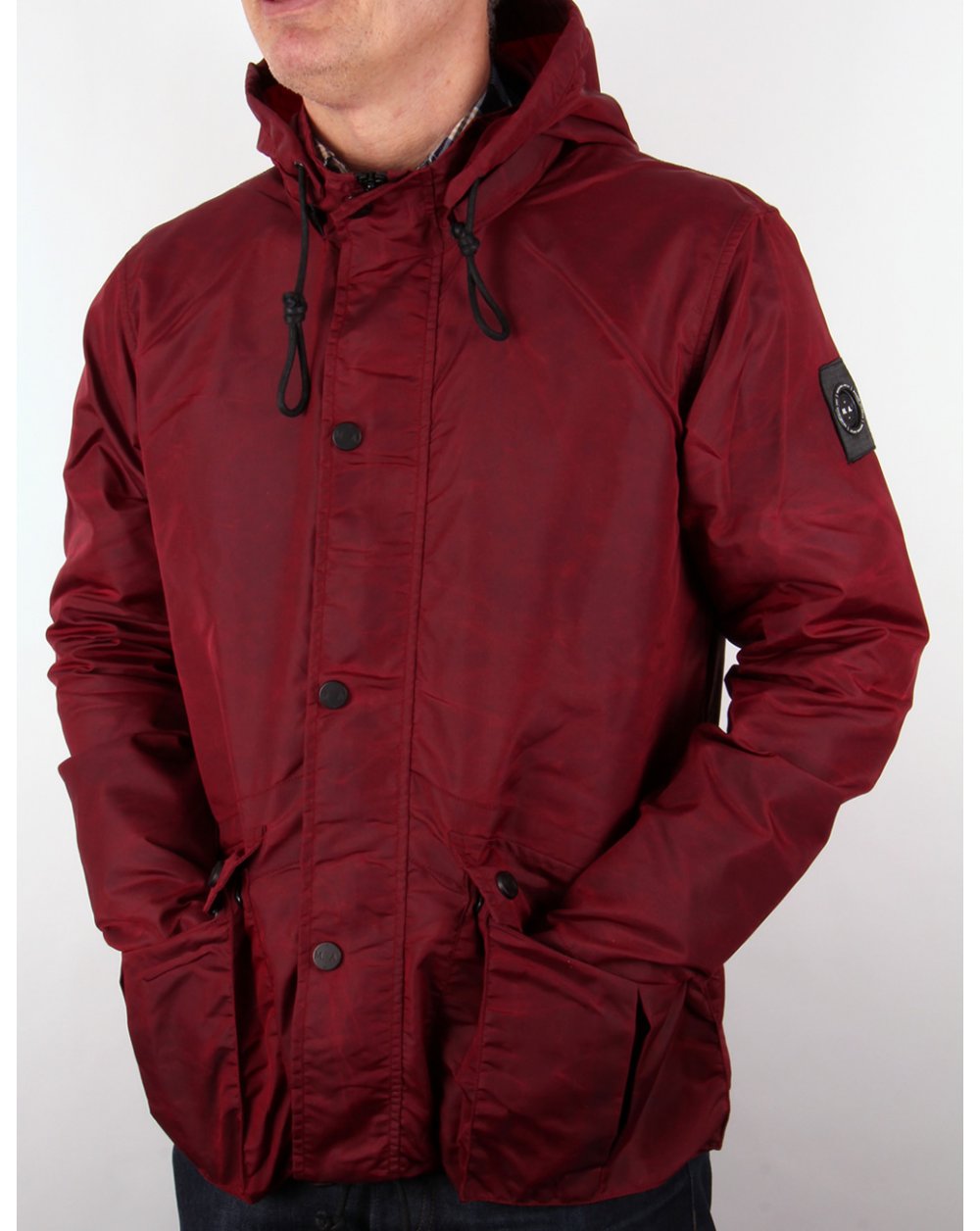 Marshall Artist Raf Jacket Crimson Red