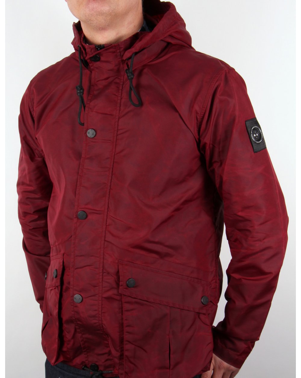 Marshall Artist Raf Jacket Crimson Red