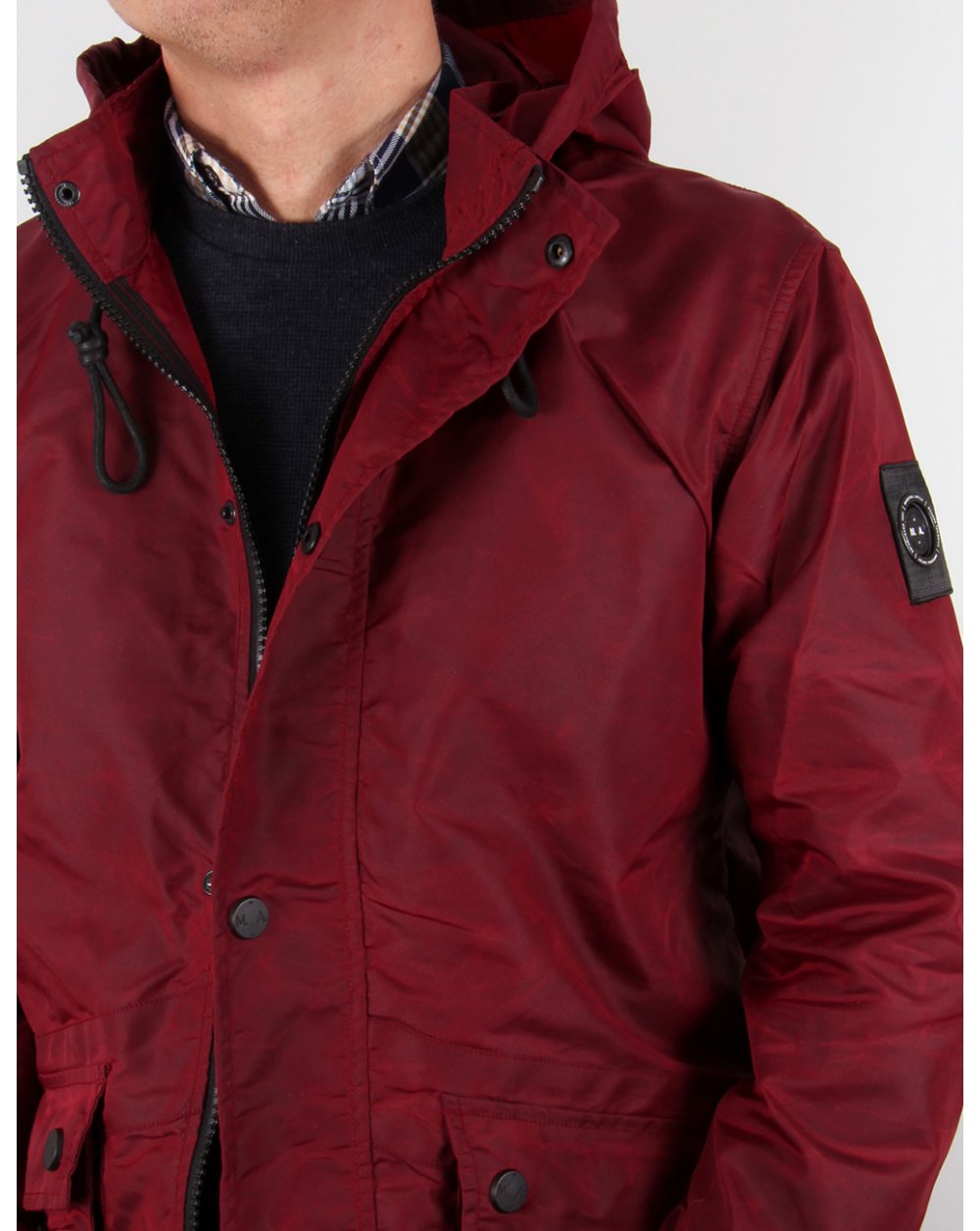 Marshall Artist Raf Jacket Crimson Red