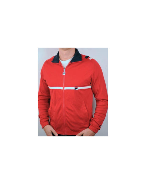 Fila Vintage Mk2 Settanta Track Top Red