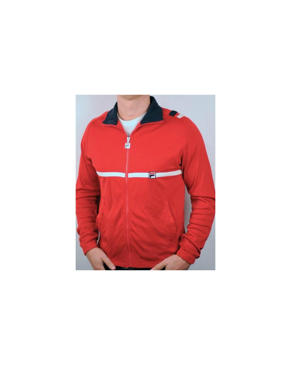 Fila Vintage Mk2 Settanta Track Top Red