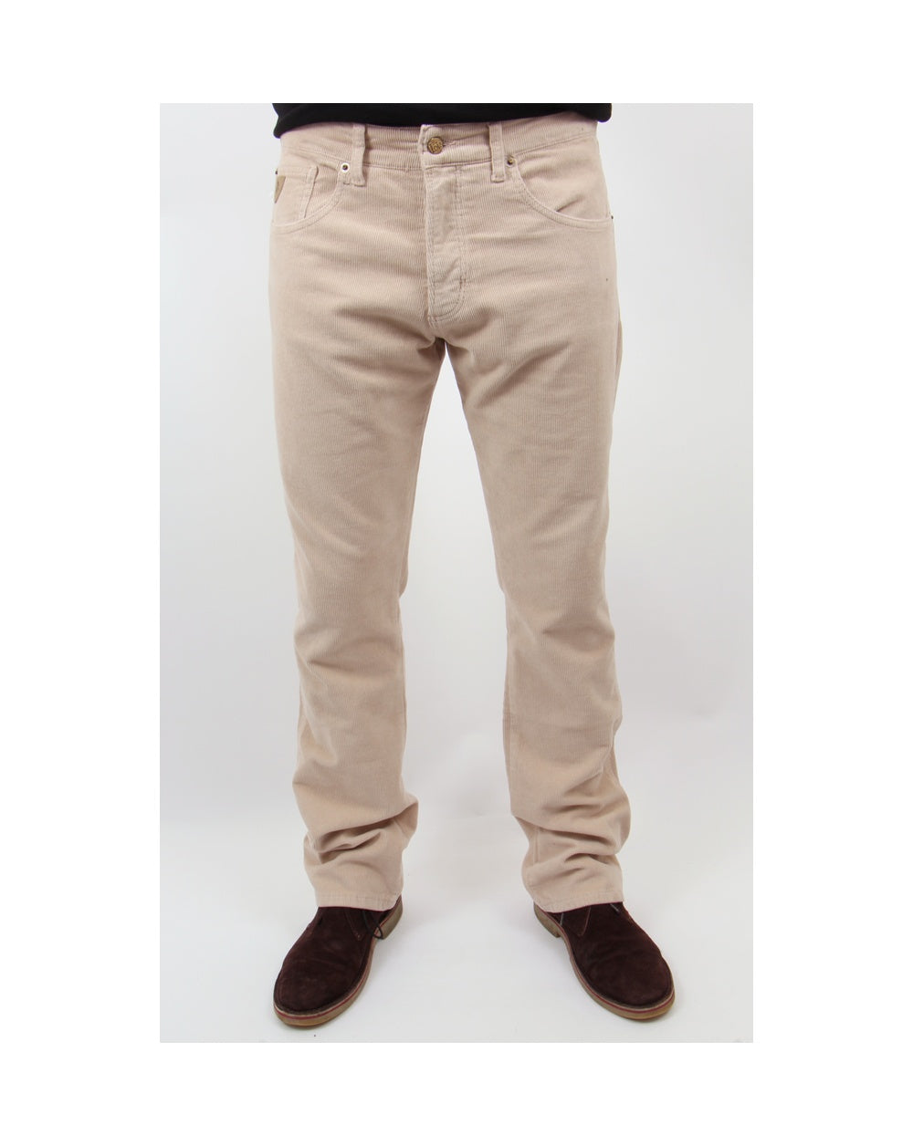 Lois Regular Slim Needle Cords Sand