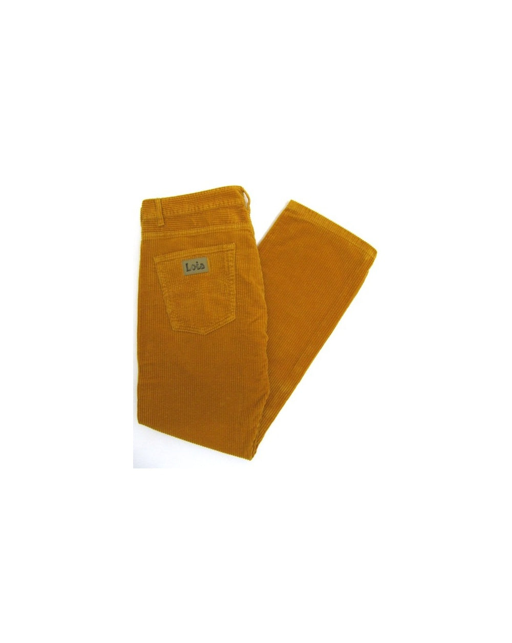 Lois Dallas Jumbo Cords Mustard