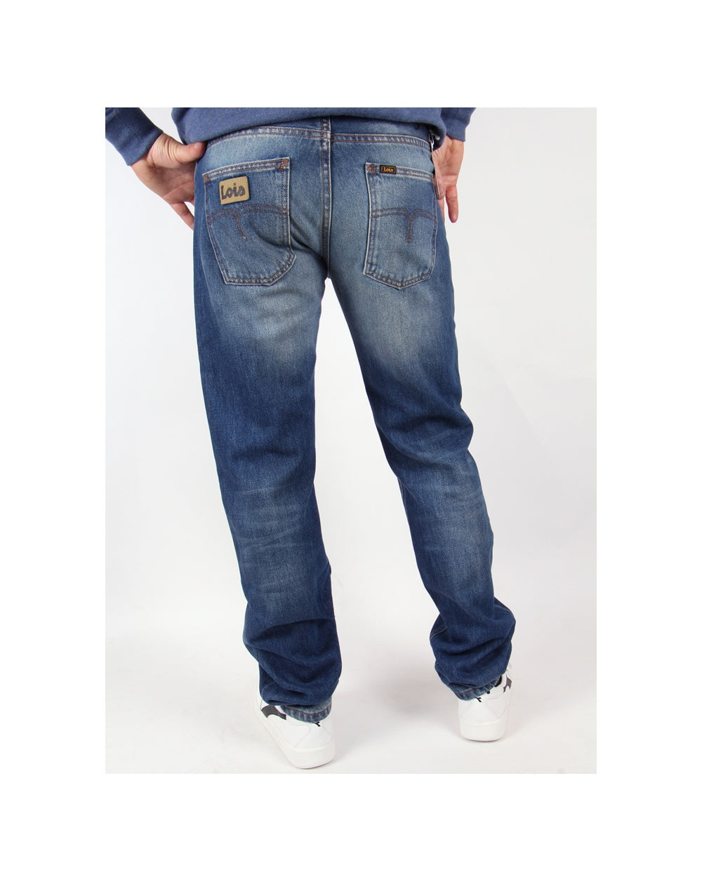 Lois Santiago Regular Taper Fit Jeans Vintage Wash