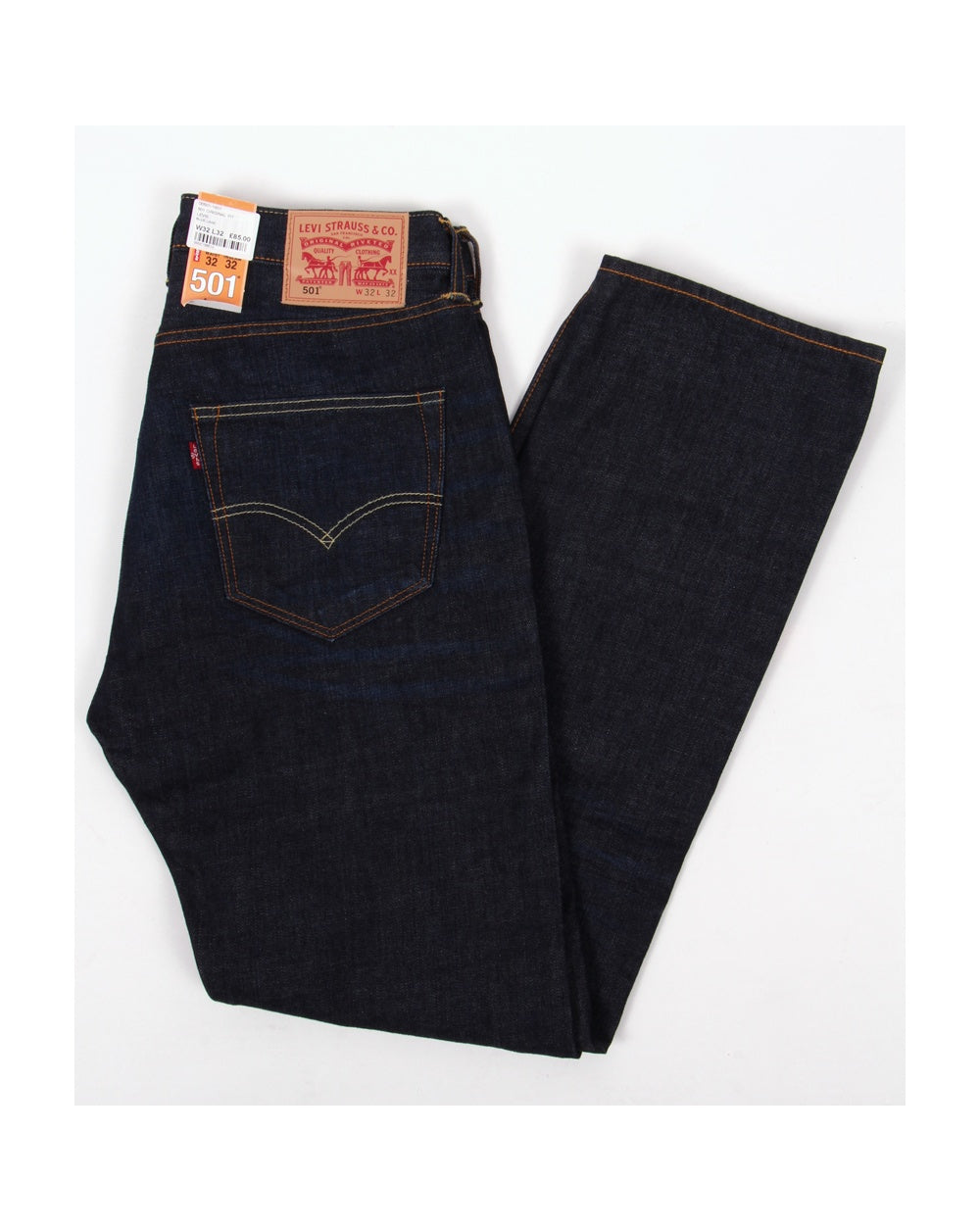 Levis 501 Jeans Blue Lane - One Wash