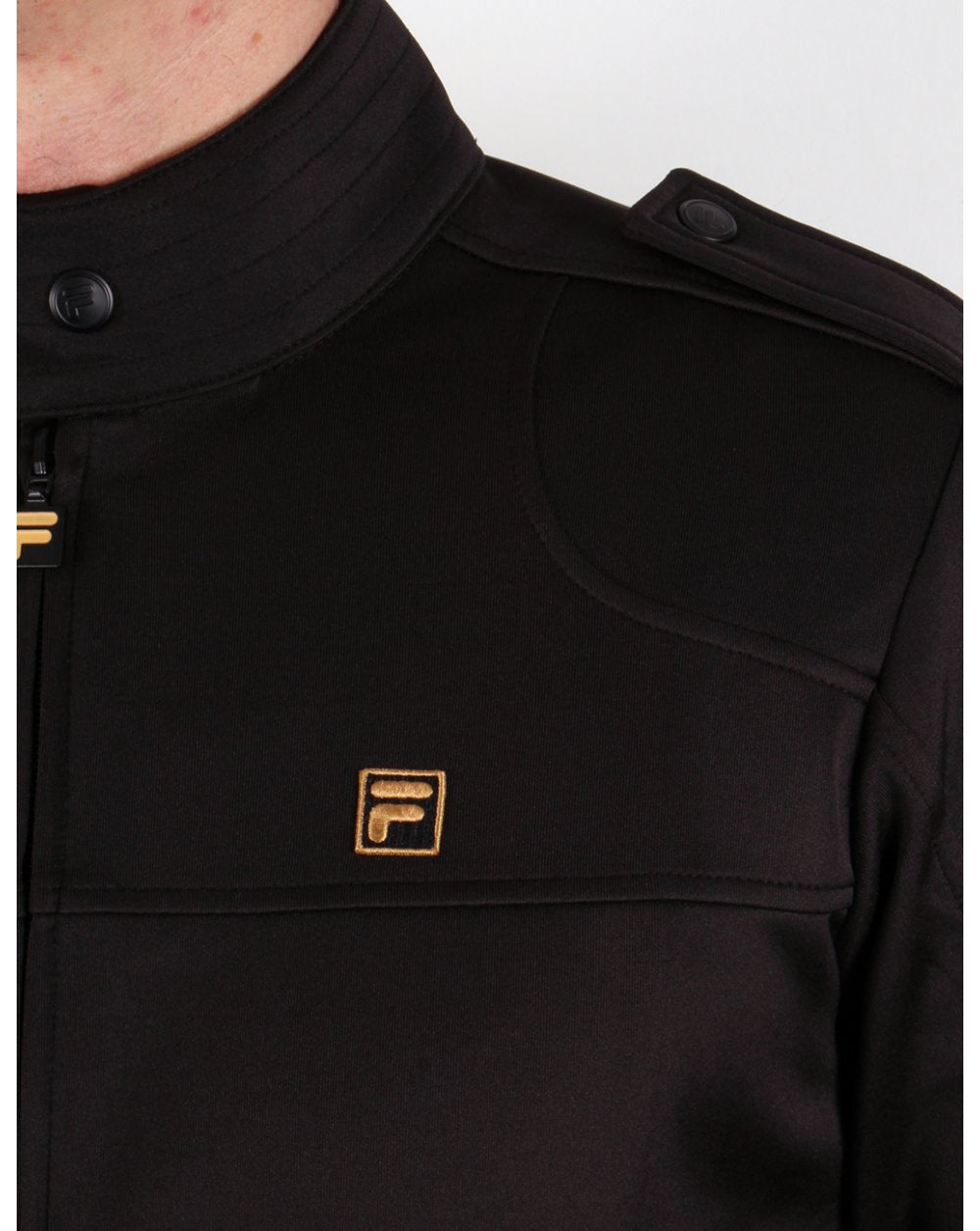 Fila Gold Indianapolis Track Top Black