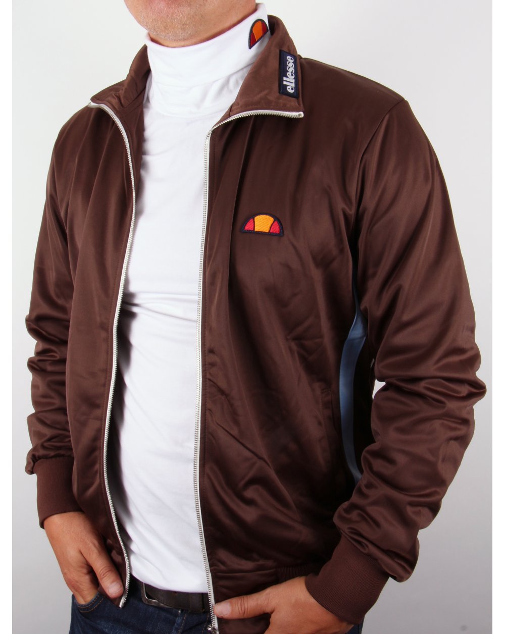 Ellesse Gasp Track Top Brown