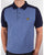 Lyle And Scott Saddle Shoulder Polo Shirt Navy Marl