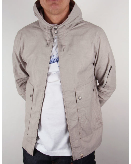 Pretty Green Pretty Green Wren Jacket Stone