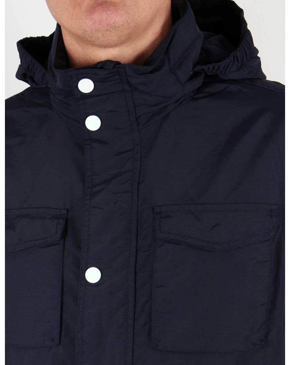 Weekend Offender Akron Jacket Navy Blue