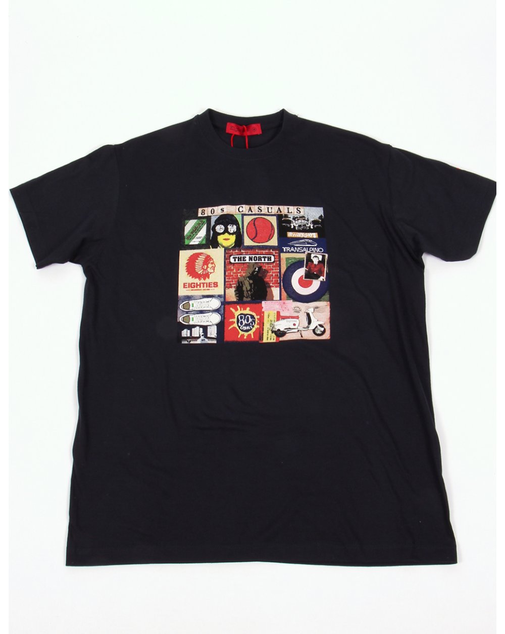 80s Casuals Sources of 80s T shirt Navy Blue