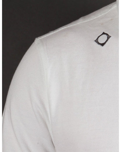 Ma.strum Kit Issue Short Sleeve Pique Polo Shirt White