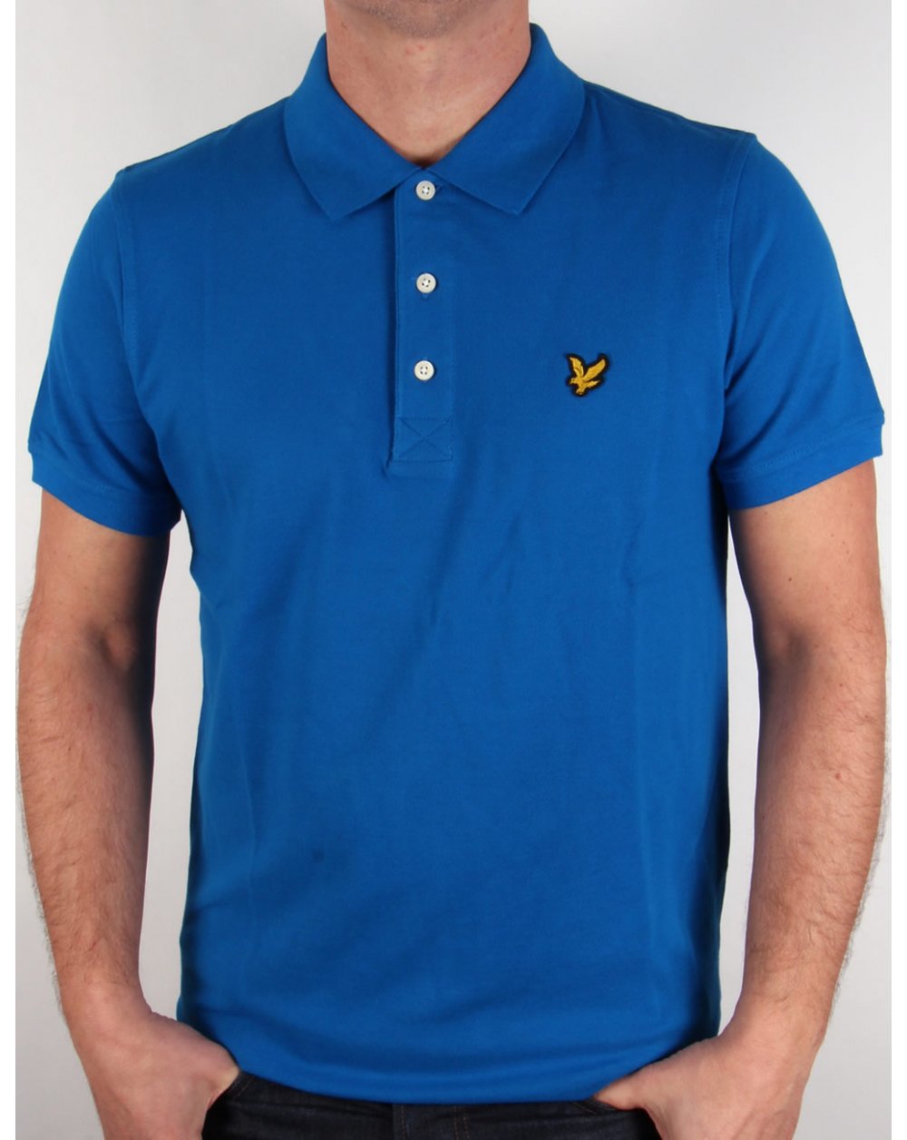 Lyle And Scott Polo Shirt Deep Cobalt