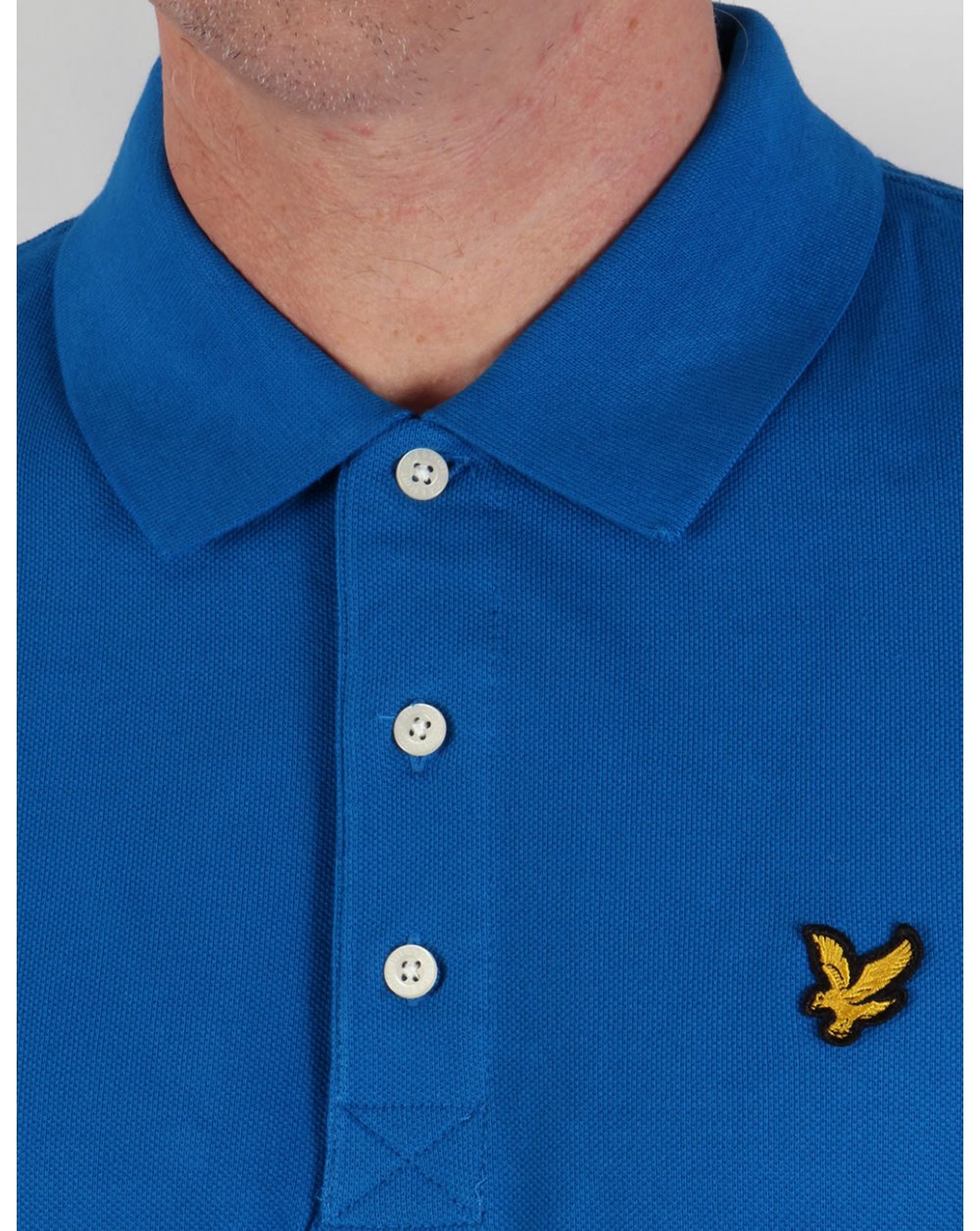 Lyle And Scott Polo Shirt Deep Cobalt