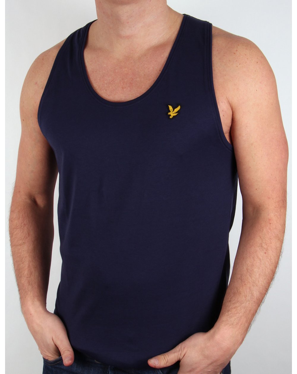 Lyle And Scott Vest Navy Blue