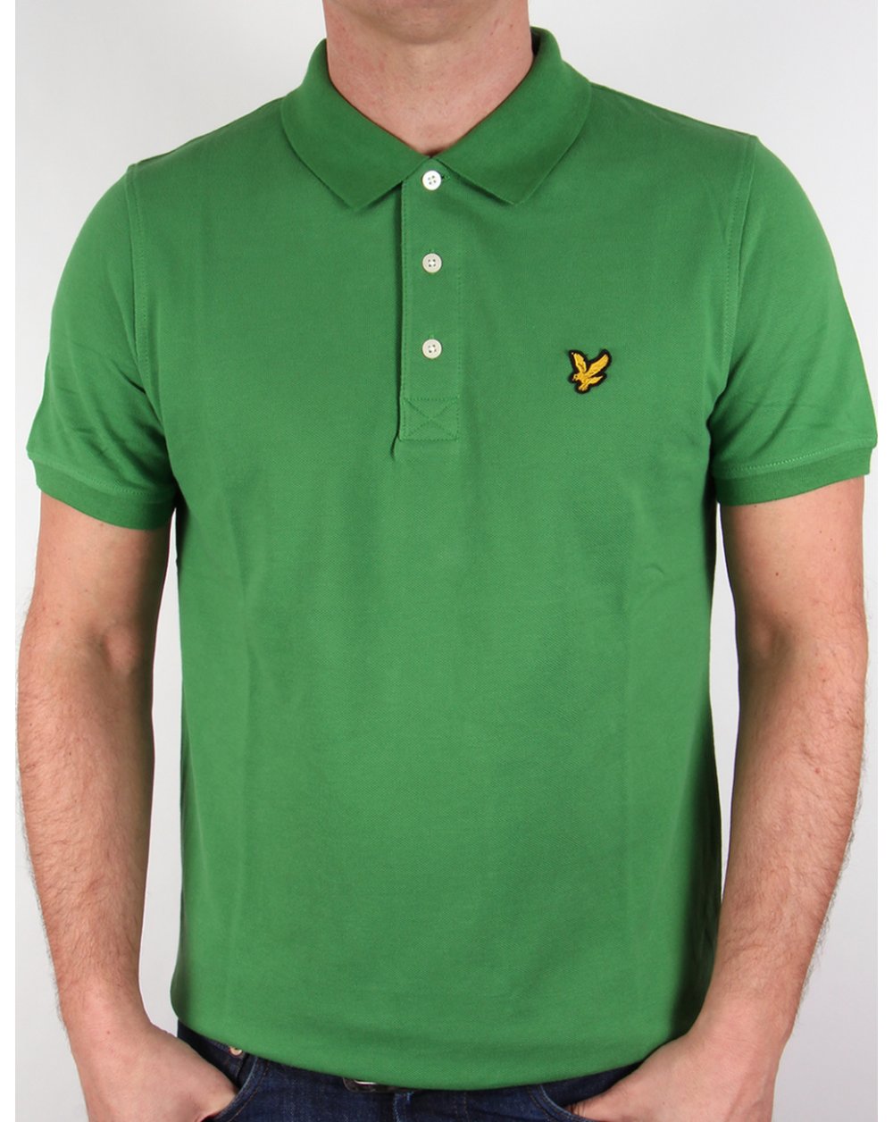 Lyle And Scott Polo Shirt Basil Green