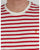 Farah Gieger Striped T-shirt White/red