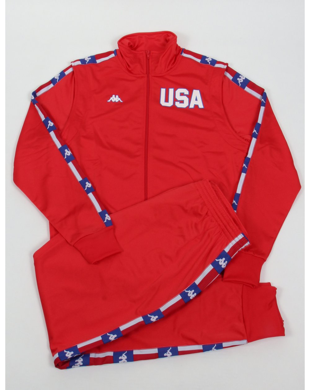 Robe Di Kappa La84 Usa Olympic Full Tracksuit Red