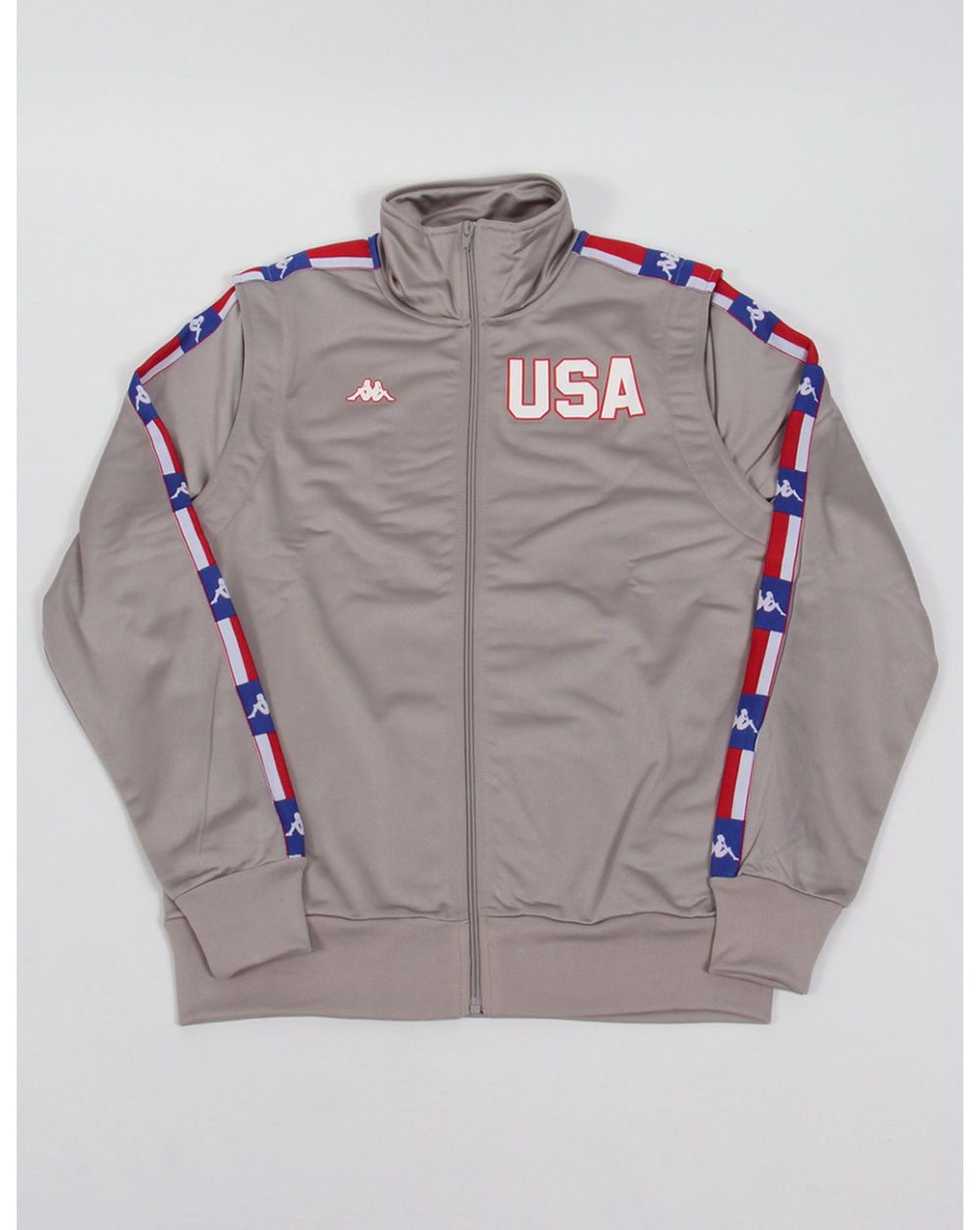 Robe Di Kappa La84 Usa Olympic Full Tracksuit Silver Grey