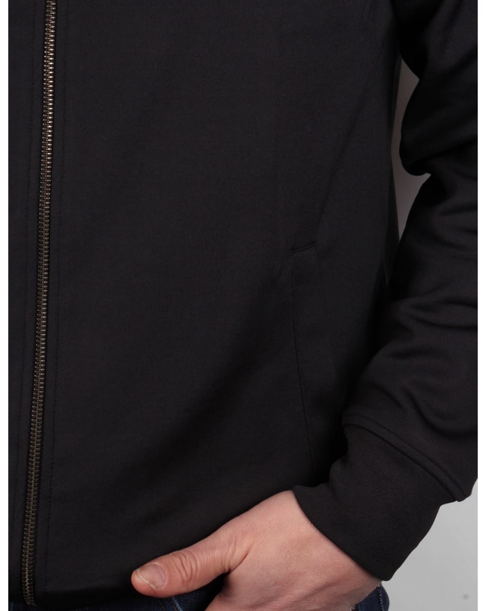 Lyle And Scott Tricot Track Jacket Black