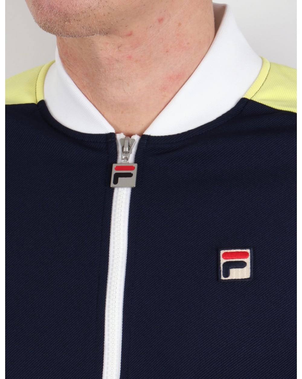Fila Vintage Founder Track Top Navy/yellow