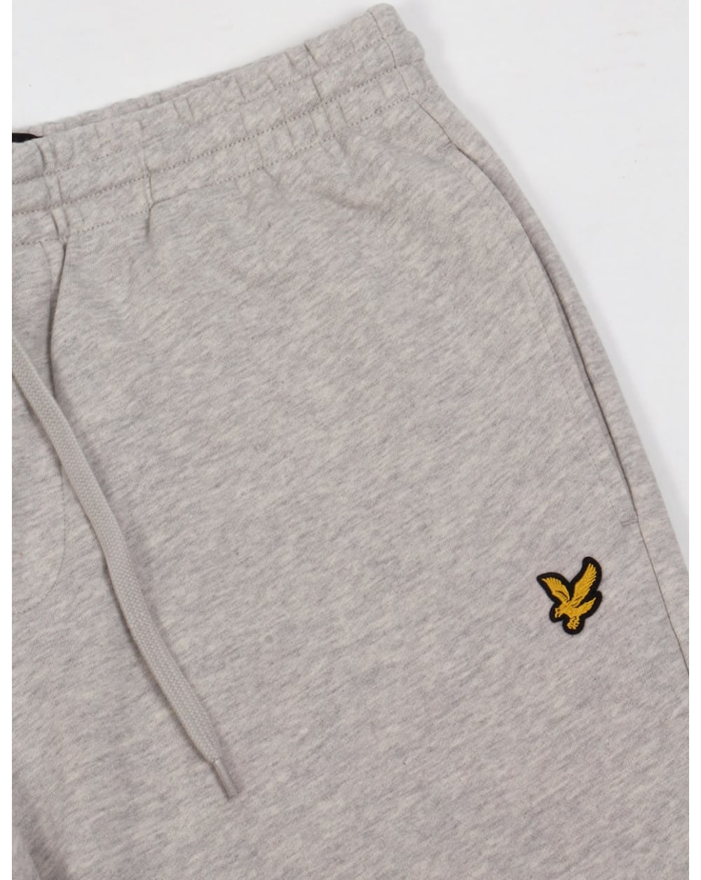 Lyle And Scott Sweat Shorts Light Grey Marl